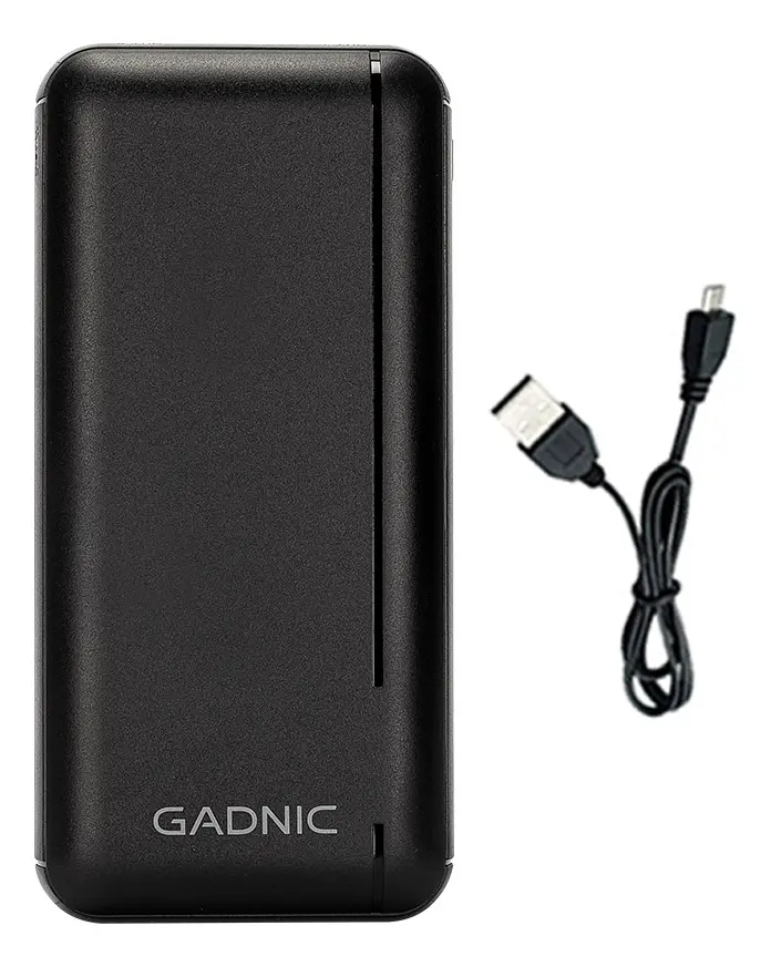 Power Bank Gadnic 25000mah Carga Rápida Usb-c Y Micro Usb