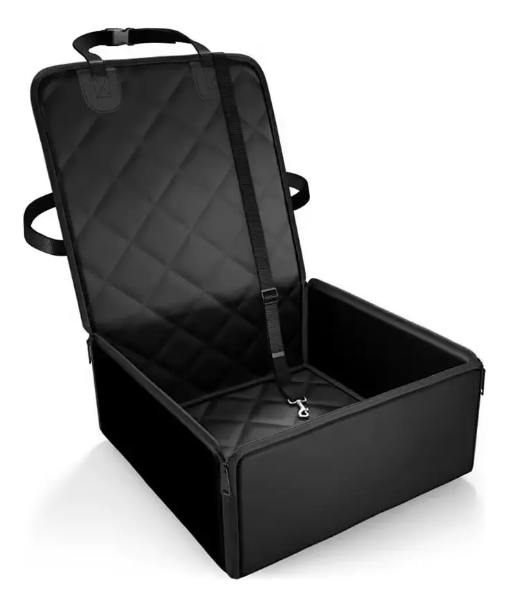 Asiento Elevador Auto Para Perros Roketo Pets Impermeable