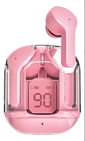 Auriculares Bluetooth Air31 Fan Pro F9-5 Rosa Display