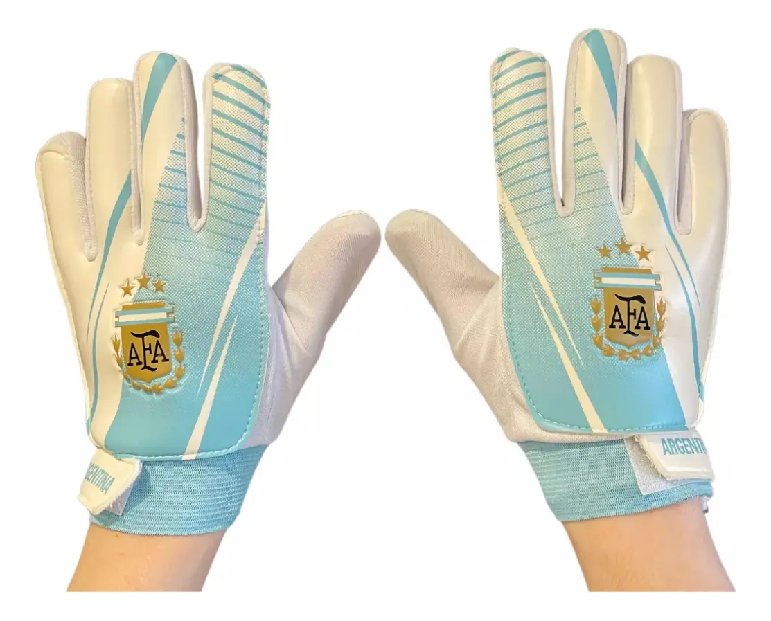Guantes De Arquero Drb Argentina Afa Niño Talle 5 Y 6