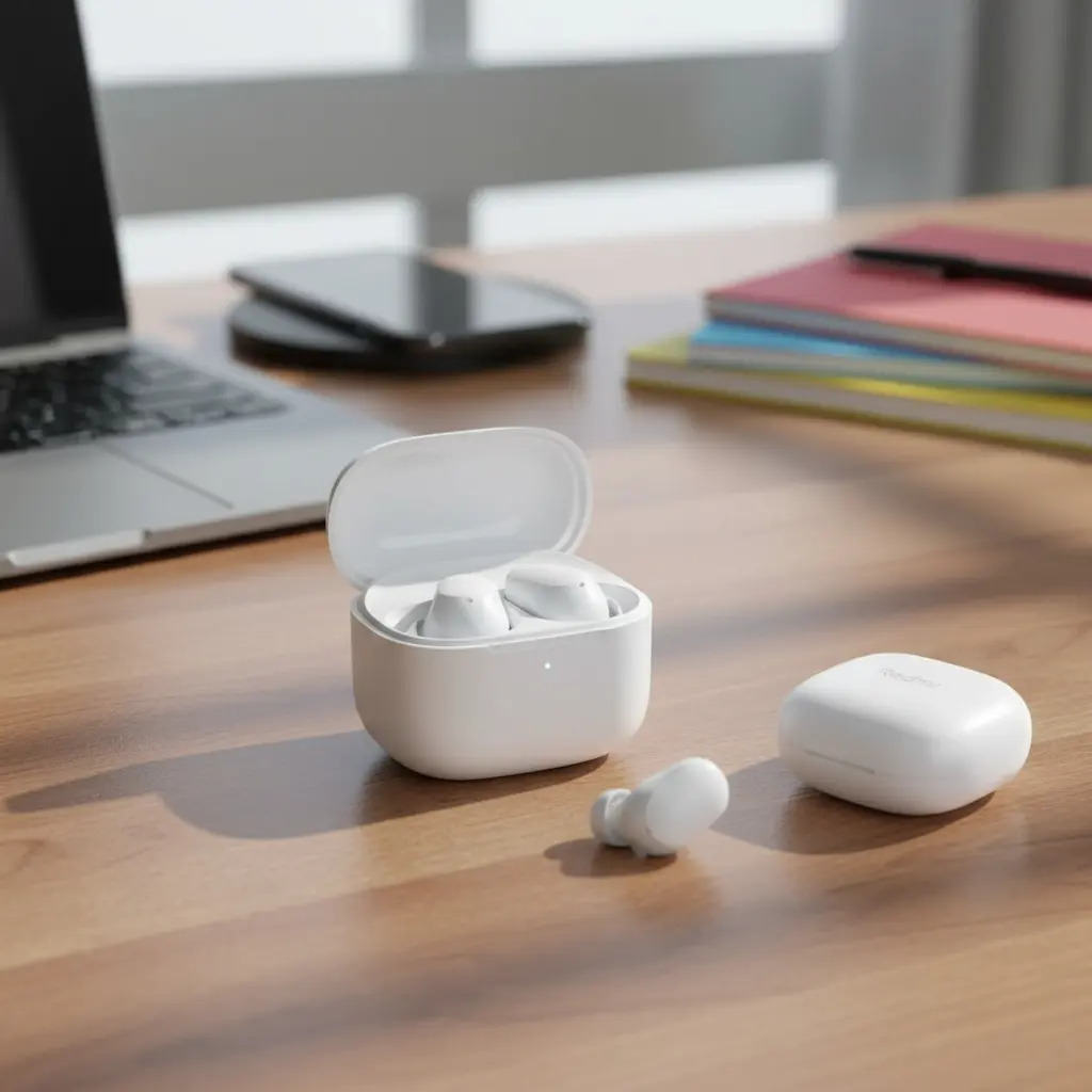 Auriculares Bluetooth Xiaomi Redmi Buds 6 Play Blancos
