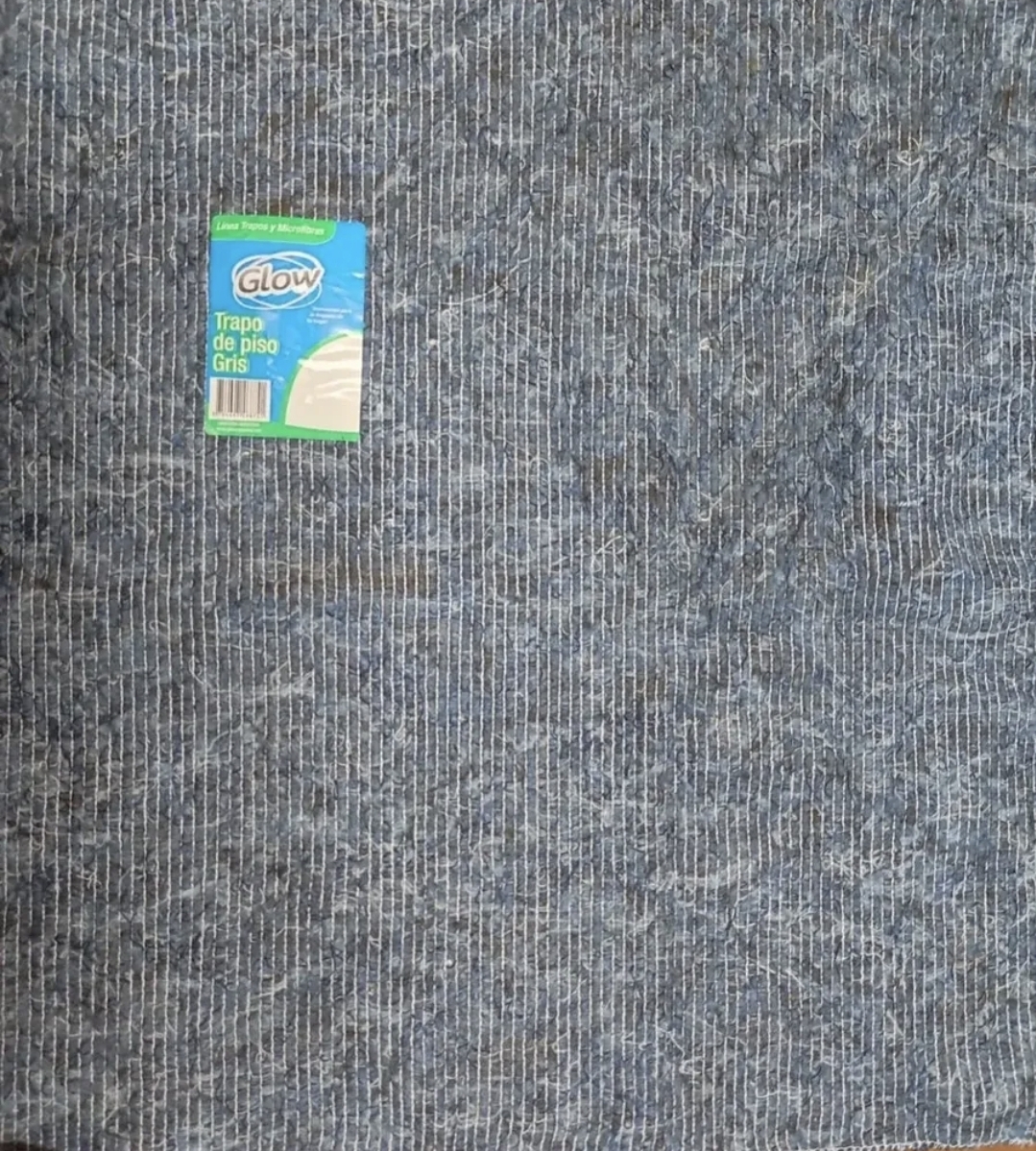 Trapo Microfibra Glow Multisuperficies Gris 48x62 cm