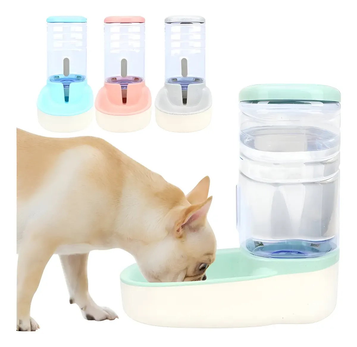Bebedero Automático Para Perros Y Gatos 3,6 L Celeste