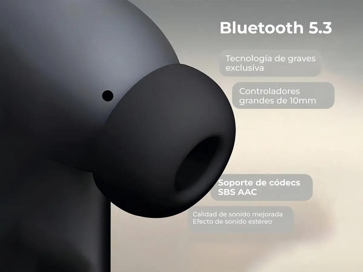 Auriculares Inalambricos Carrello Bluetooth IPX5 In-ear