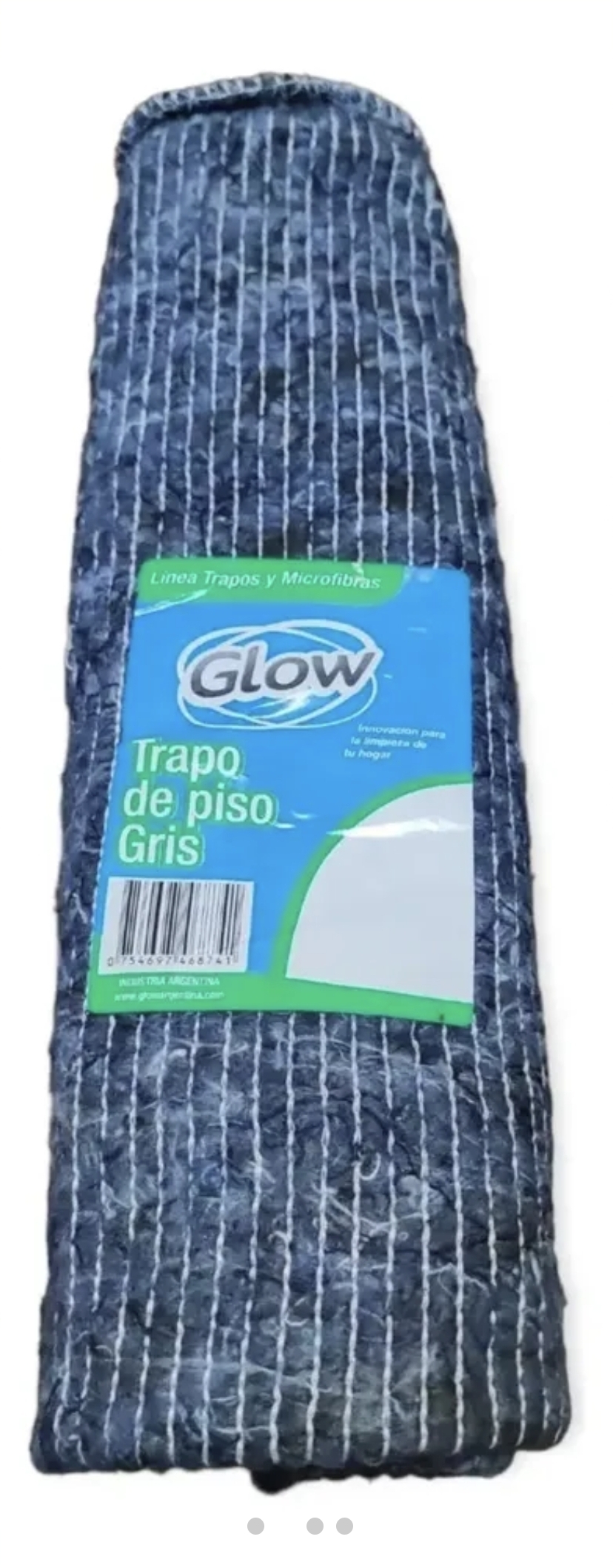 Trapo Microfibra Glow Multisuperficies Gris 48x62 cm
