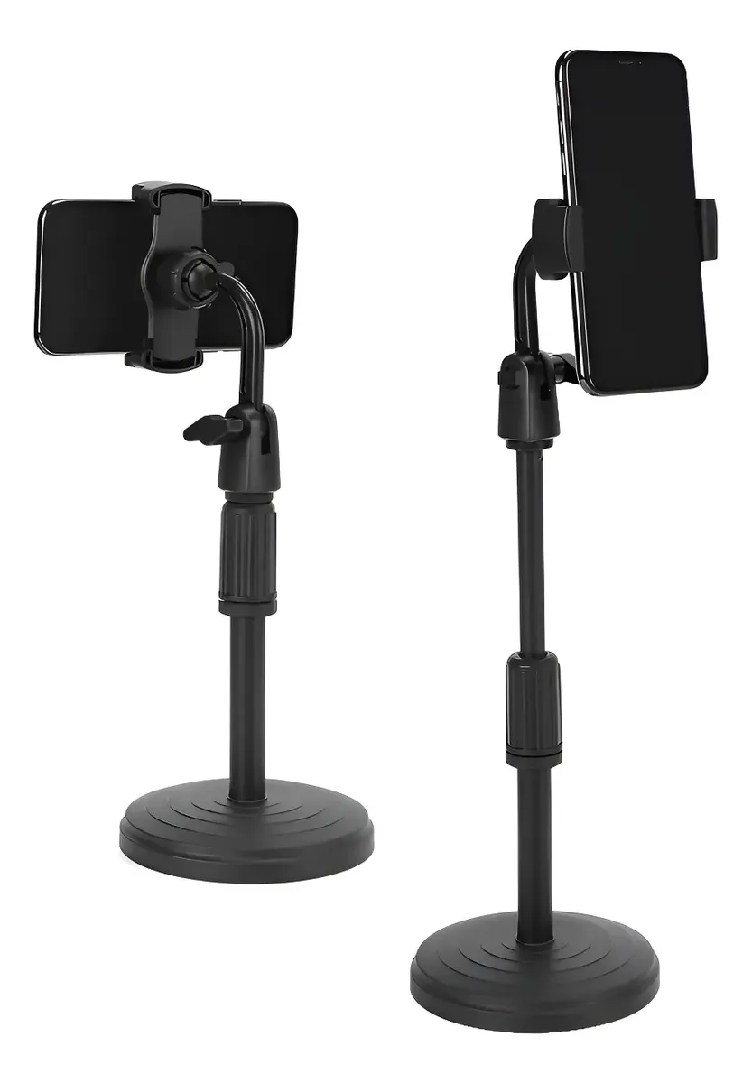 Soporte Celular De Mesa Flexible Rotación 360° Extensible