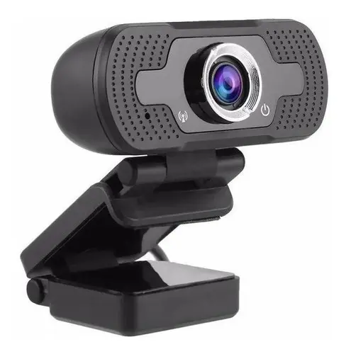 Camara Web Full HD 1080p Usb Con Microfono Y Obturador