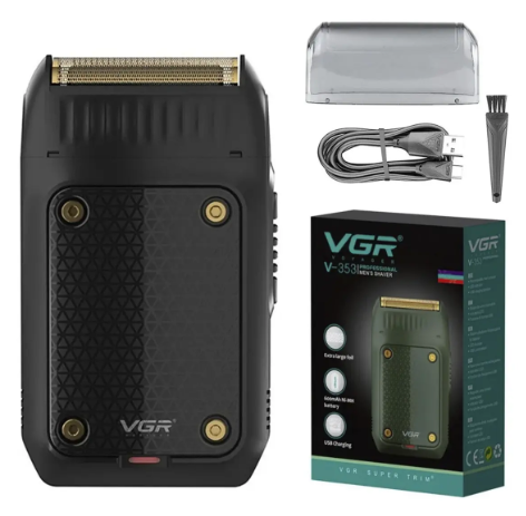 Afeitadora Eléctrica VGR V-353 Portátil Recargable USB