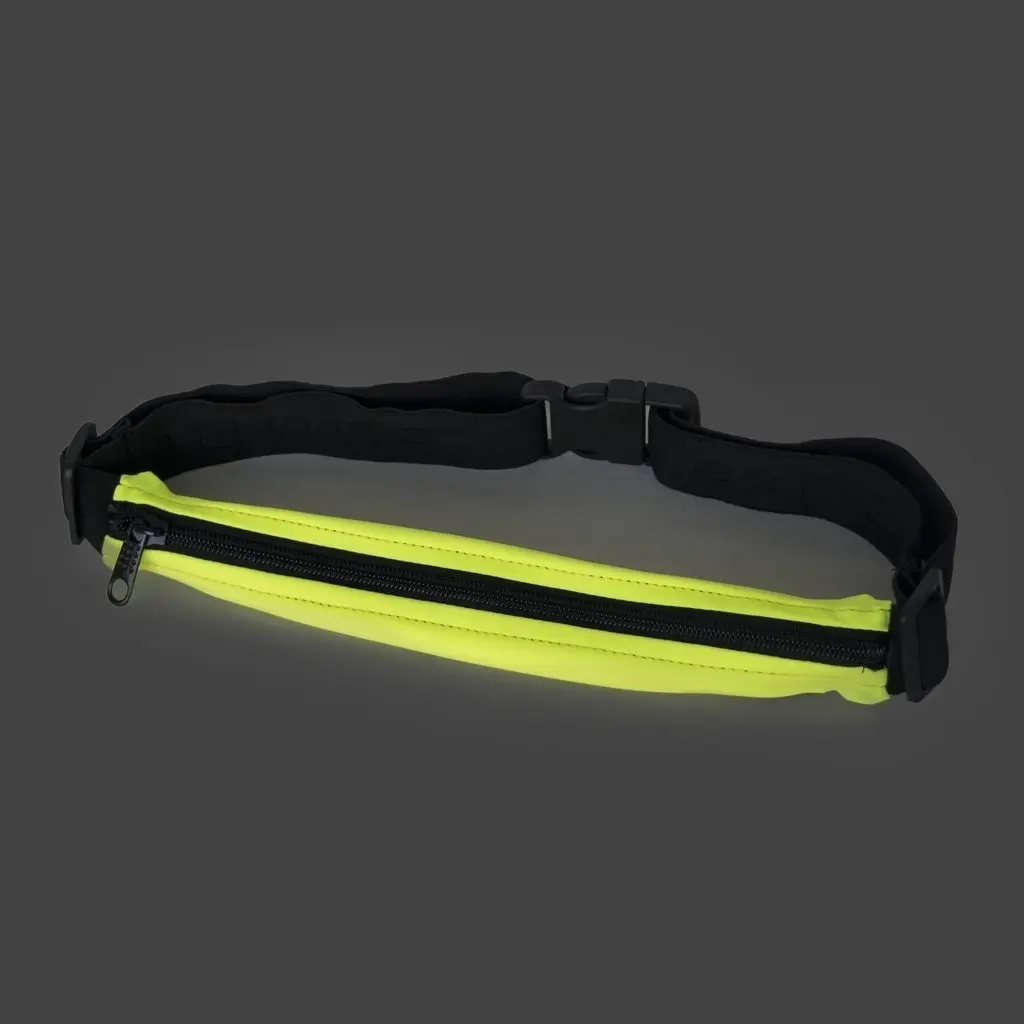 Riñonera Deportiva Expanda Lycra Ajustable Running Amarillo