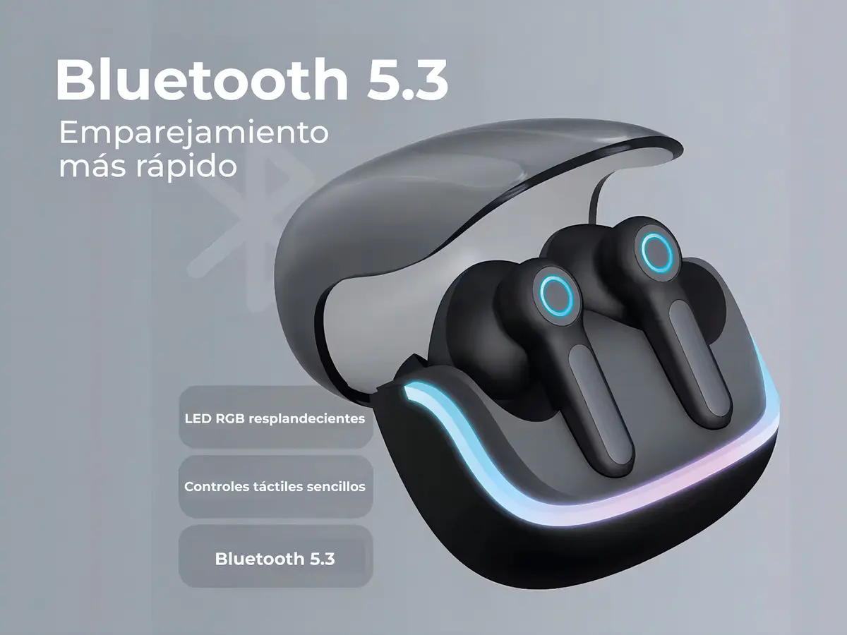 Auriculares Inalambricos Carrello Bluetooth IPX5 In-ear