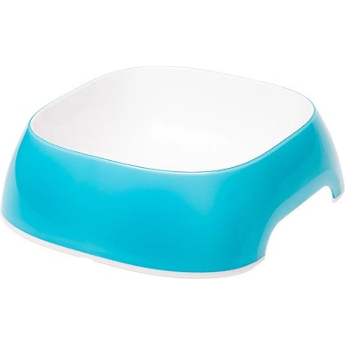 Comedero Bebedero Ferplast Glam Perros Gatos 0,4l Celeste