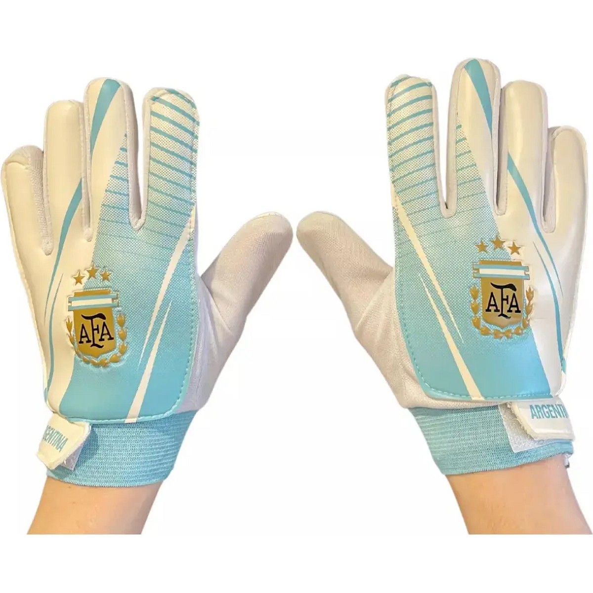 Guantes De Arquero Drb Argentina Afa Niño Talle 5 Y 6