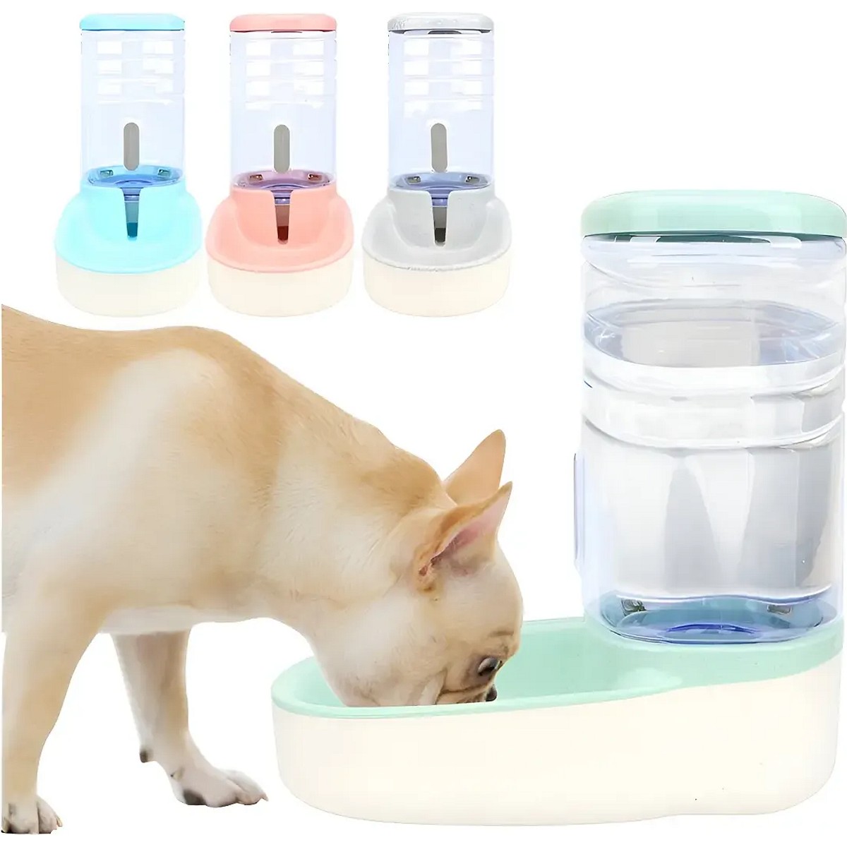 Bebedero Automático Para Perros Y Gatos 3,6 L Celeste