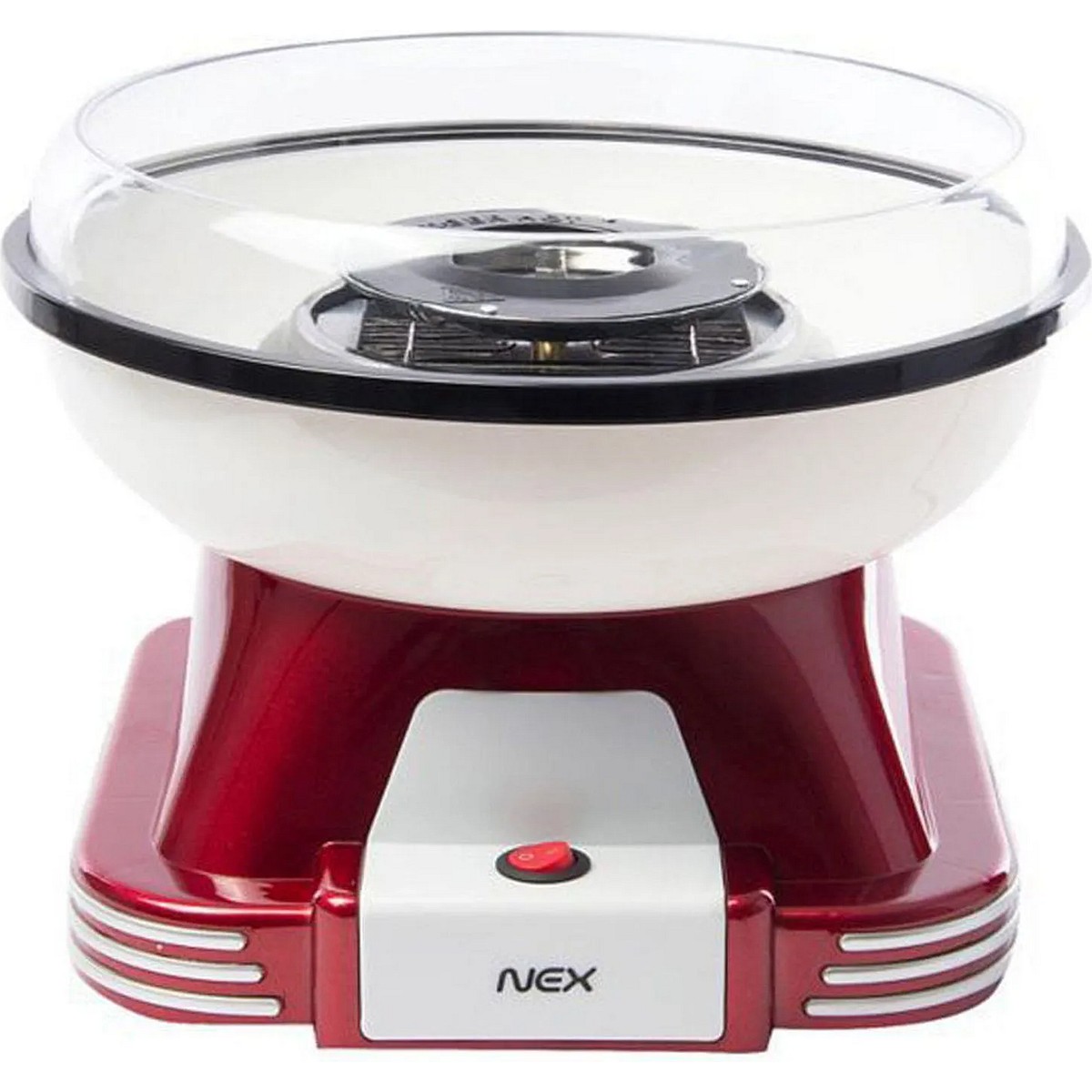Máquina Algodón De Azúcar Nex Ccm5252r Retro Roja