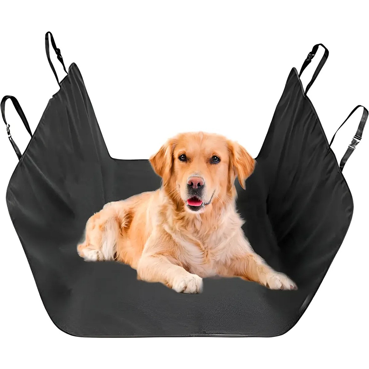 Funda Impermeable Para Auto Y Camioneta Para Mascotas Negro