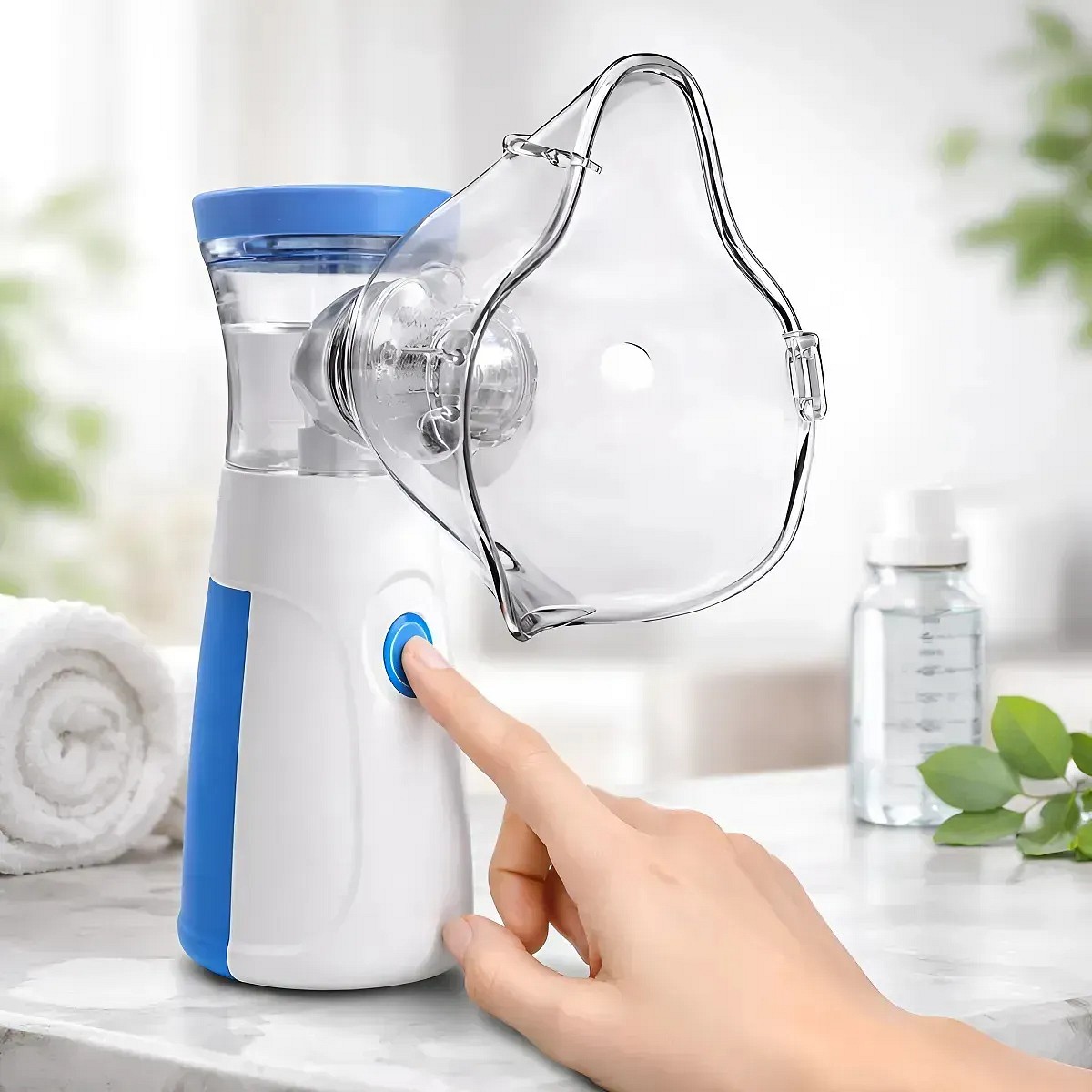 Nebulizador Portátil Mesh Inalámbrico JLS-W302 Usb Y Pilas
