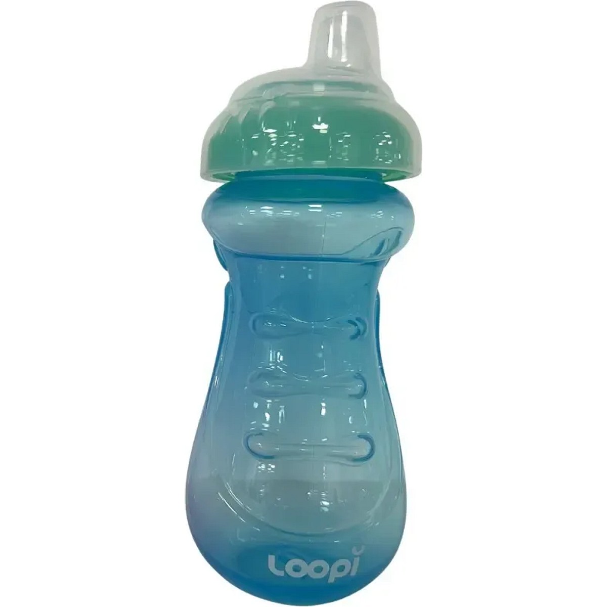Vaso Antiderrame Bebé Loopi Silicona 420ml Libre De BPA