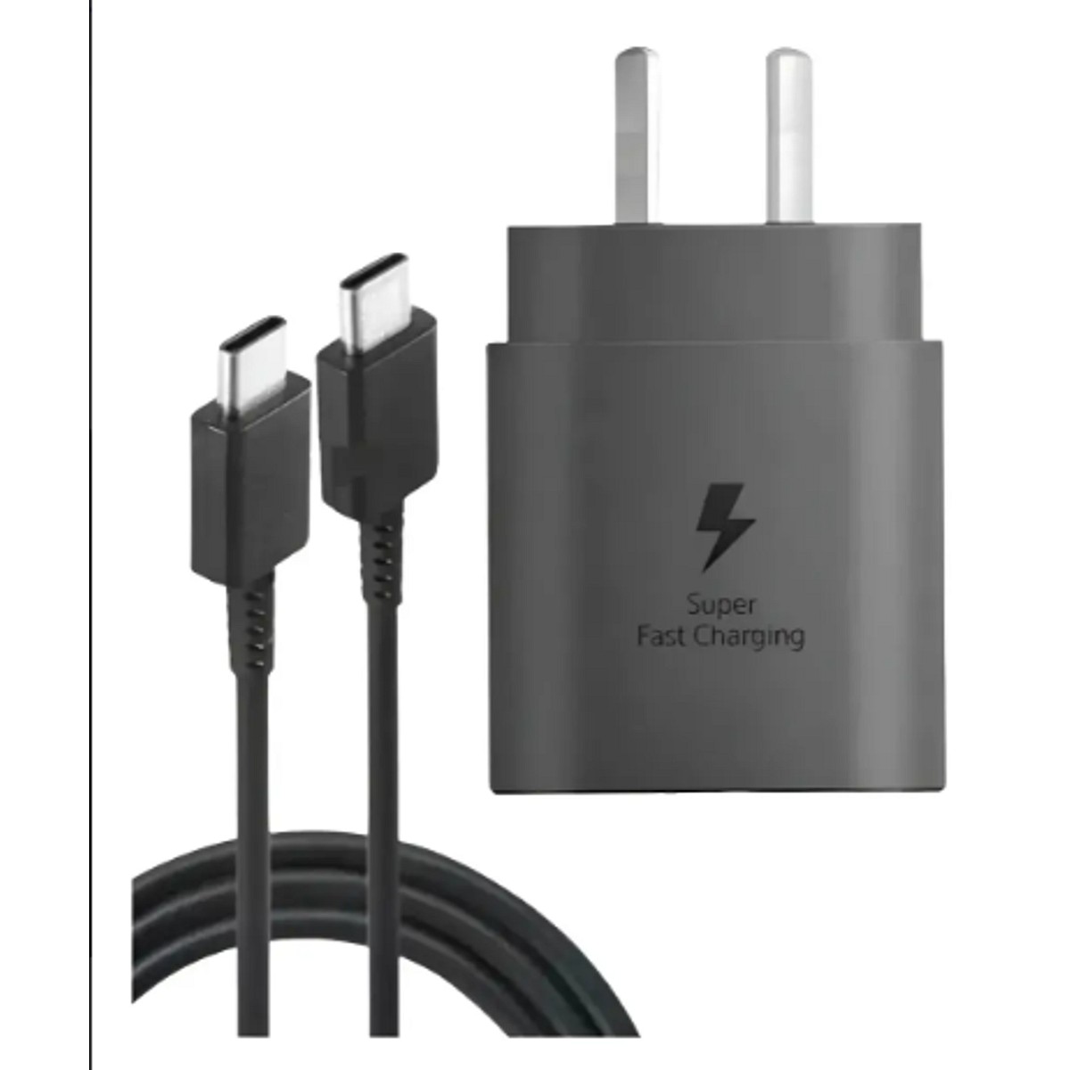 Cargador Samsung 45w Super Fast Charge Tipo C + Cable