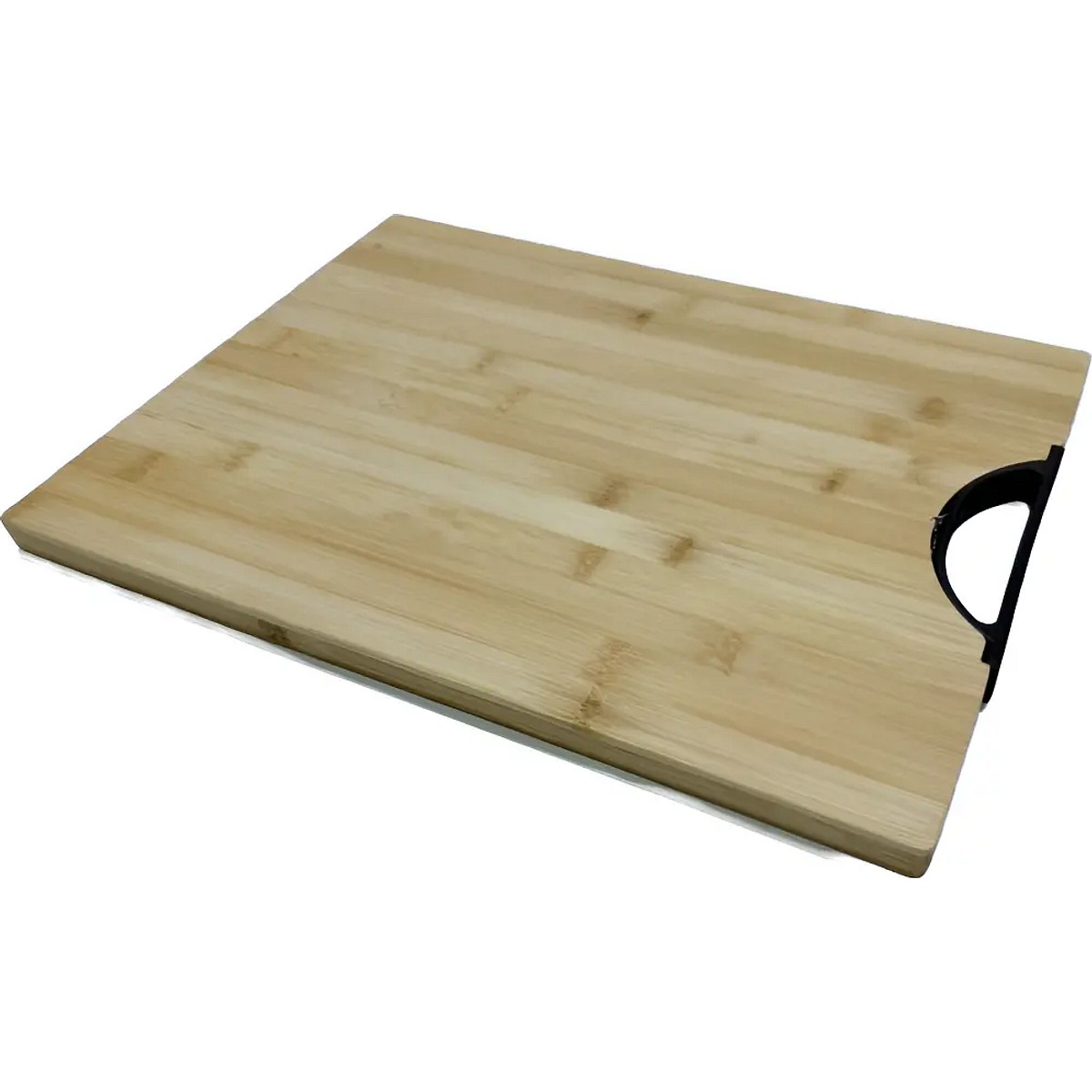 Tabla Para Picar Bambu Rectangular 38x28 cm Con Manija