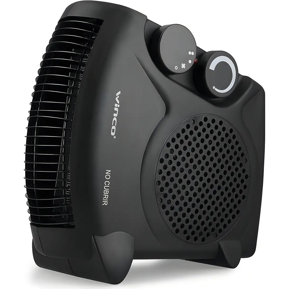Caloventor Eléctrico Winco W116N 2000w 2 Niveles Negro