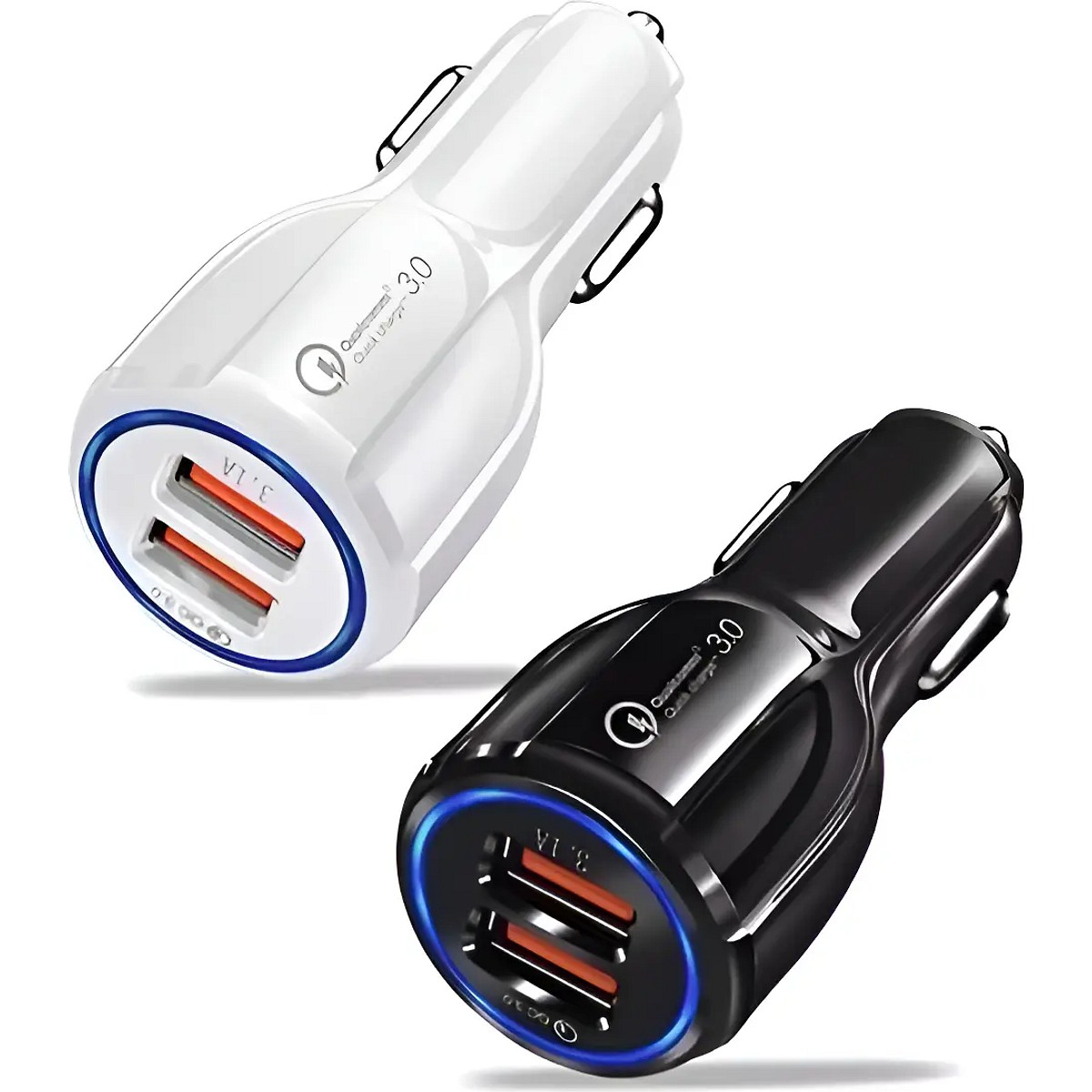 Cargador Para Auto Doble USB Qualcomm Quick Charge 3.0