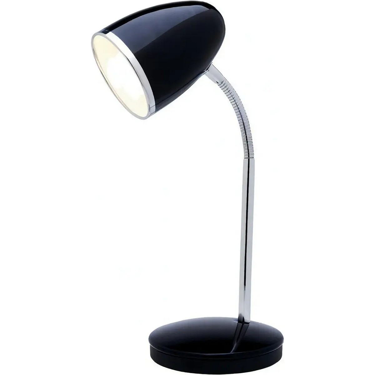 Lampara Escritorio Flexible Electricidad Total E27 Negra