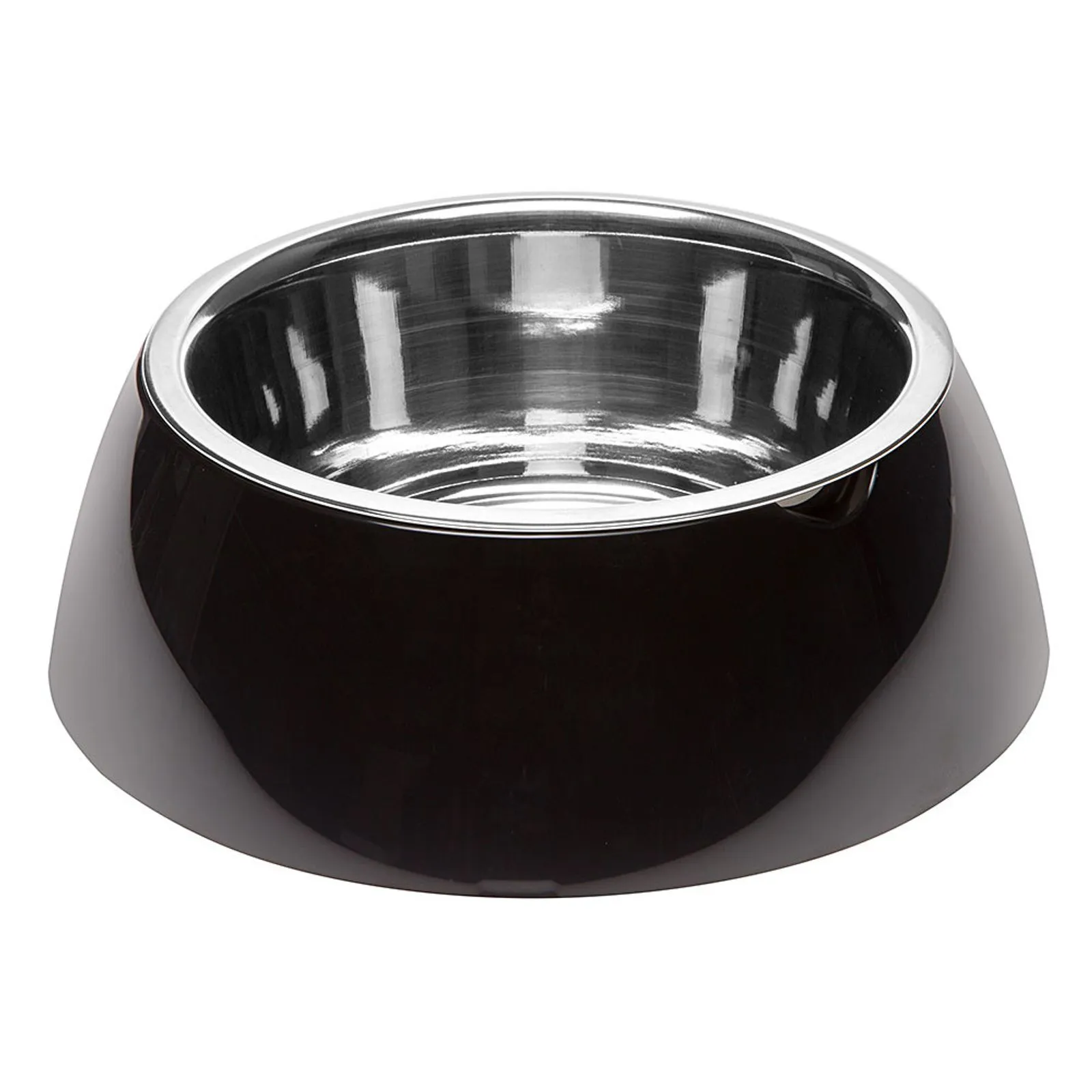 Comedero Bebedero Ferplast Jolie Negro L Acero 850ml